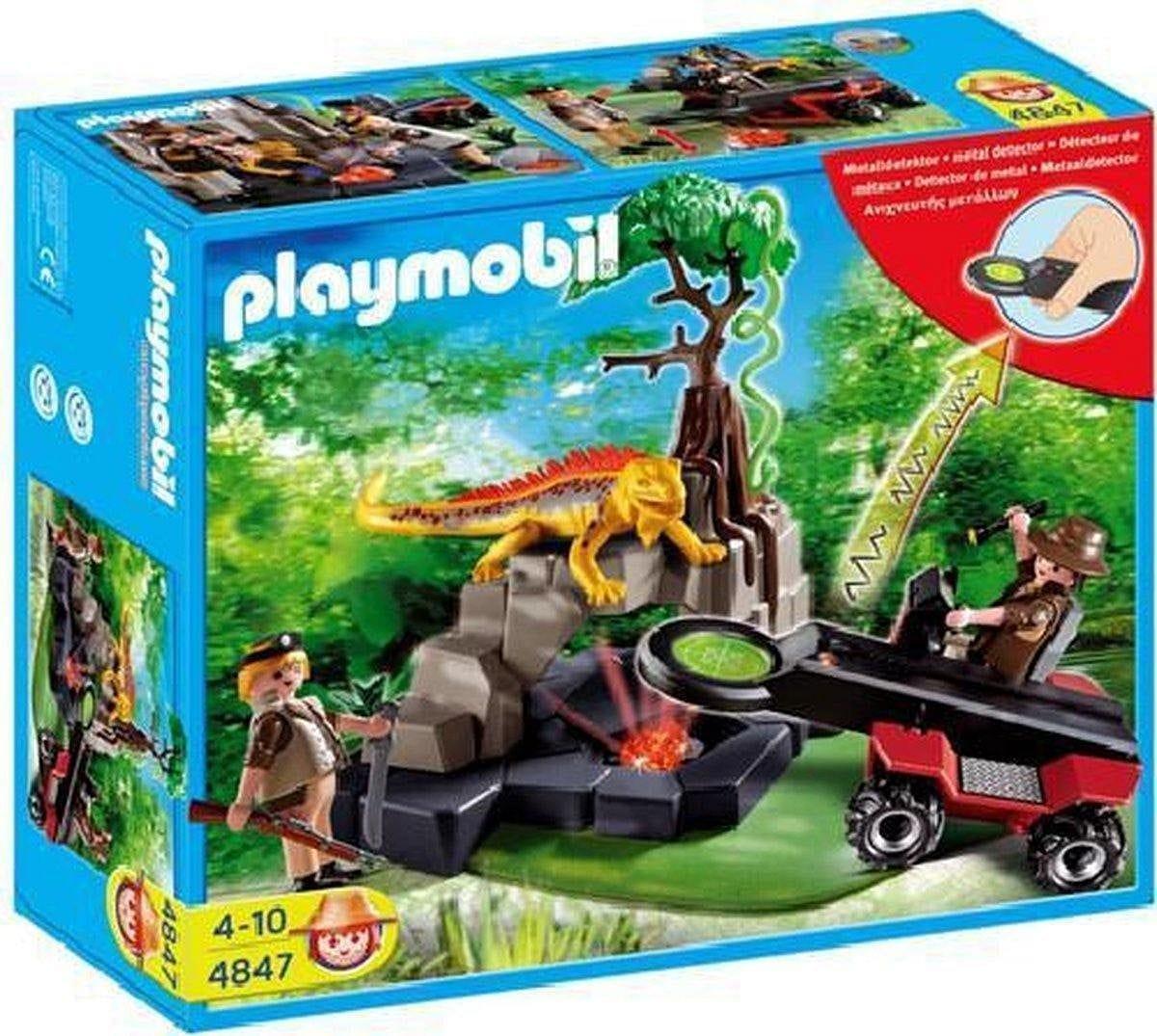 Playmobil Schattenjager Met Kristaldetector 4847 Wildlife PLAYMOBIL @ 2TTOYS PLAYMOBIL €. 13.99