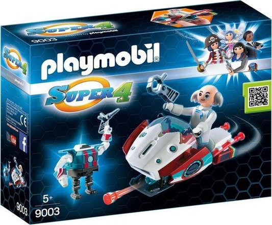 Playmobil Skyjet Met Dr. X & Robot 9003 Super 4 PLAYMOBIL @ 2TTOYS | Official LEGO shop😊🥰 PLAYMOBIL €. 16.99