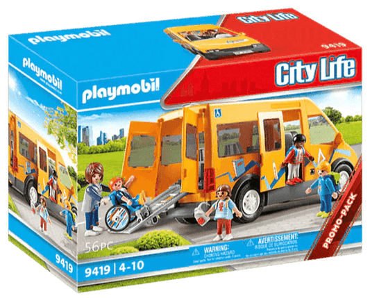 Playmobil Stadsbus / schoolbus met rolstoel mogelijkheid 9419 City Life PLAYMOBIL @ 2TTOYS PLAYMOBIL €. 18.99