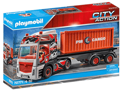 PLAYMOBIL Truck met aanhanger 70771 City Action PLAYMOBIL @ 2TTOYS PLAYMOBIL €. 45.99