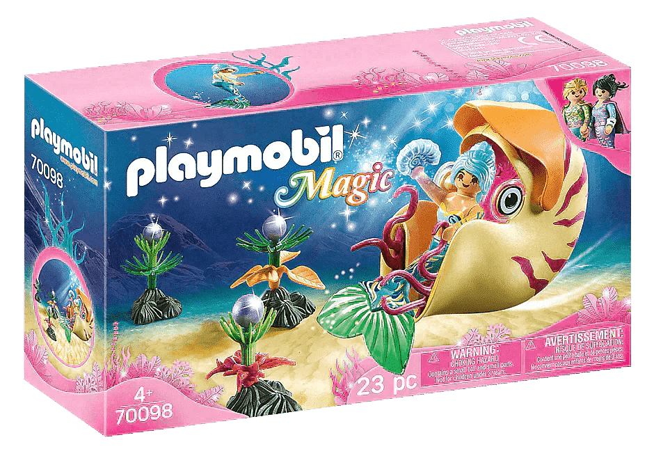 PLAYMOBIL Zeemeermin met slakkengondel 70098 Magie PLAYMOBIL @ 2TTOYS PLAYMOBIL €. 16.99