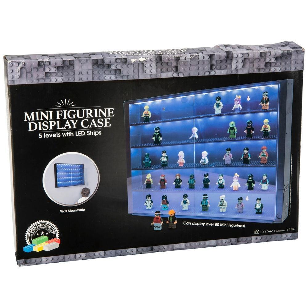 Vitrinekast voor Minifiguren met 5 Niveaus en Ledverlichting - Display Case @ 2TTOYS 2TTOYS €. 44.99